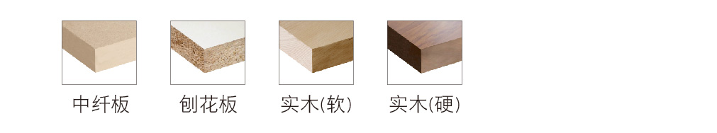 木板种类中纤板 刨花板